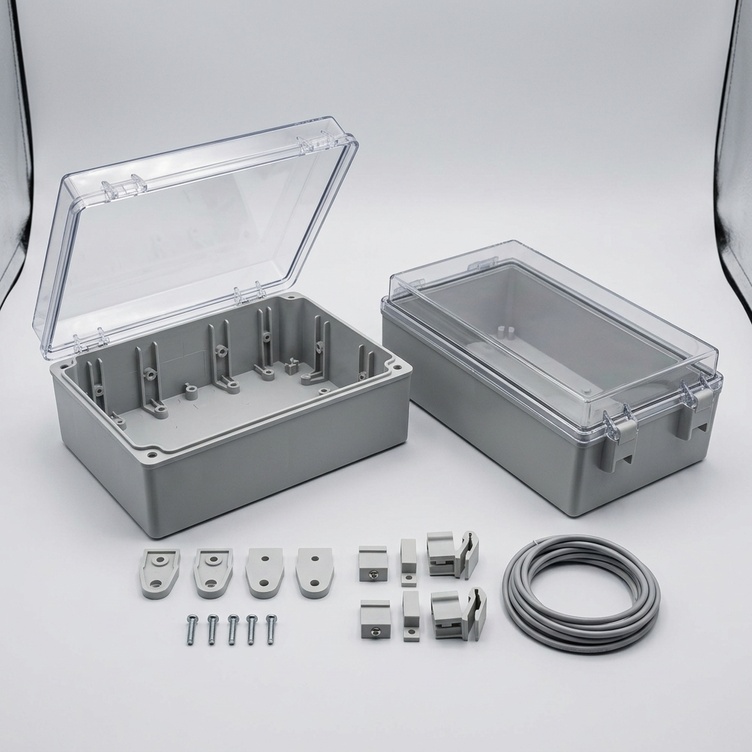 11-32T Clear Cover Plastic Enclosure